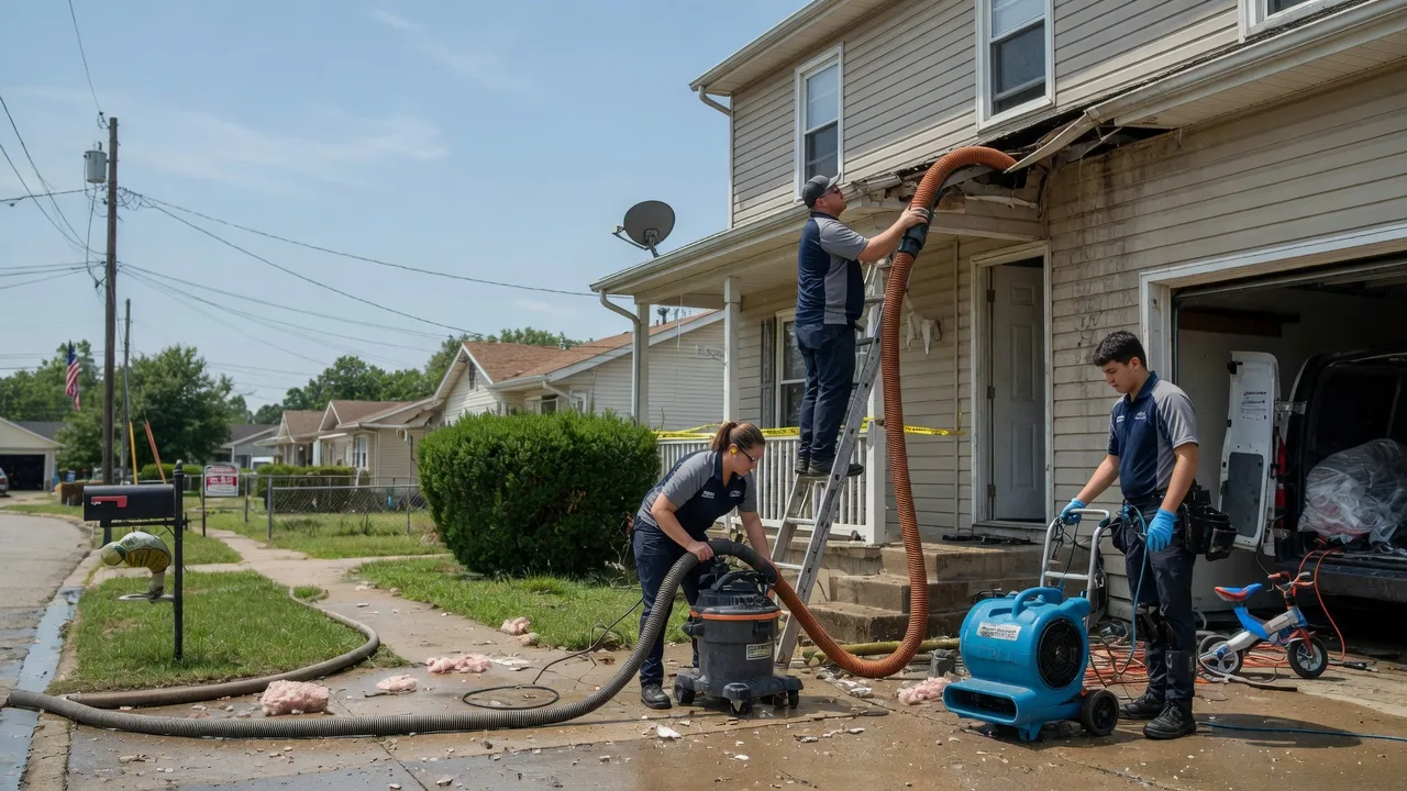 Water Damage Restoration in Monticello, IL near me